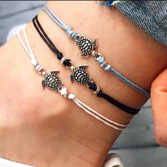 SEA๐TURTLE ANKLET๐๐๐ฒFIRM๐โBUNDLE 4 DISCOUNT๐ - Picture 3 of 5